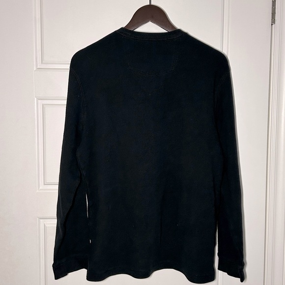 US large mens Eddie Bauer black pullover crewneck sweater - Picture 2 of 2